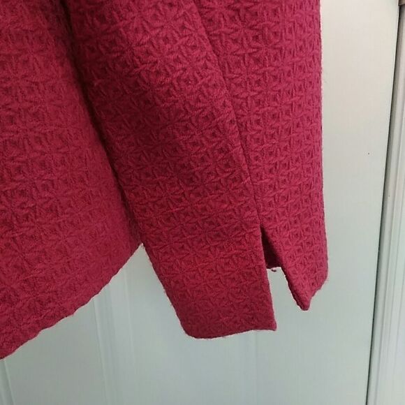 Coldwater Creek fuchsia zip-front jacket - Picture 4 of 8